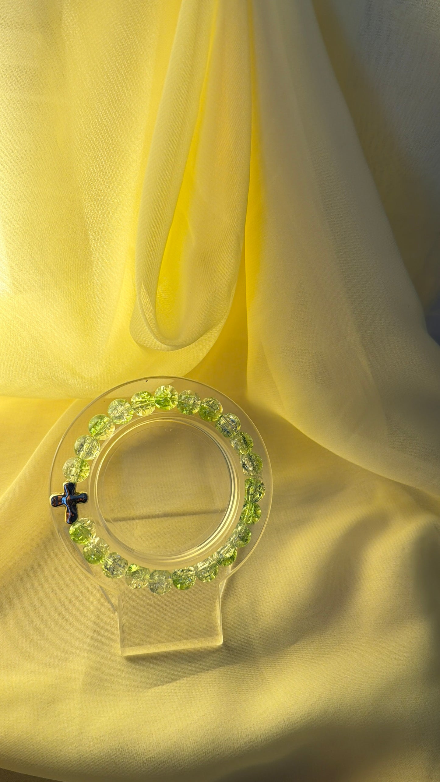 Renewal glass bead bracelet