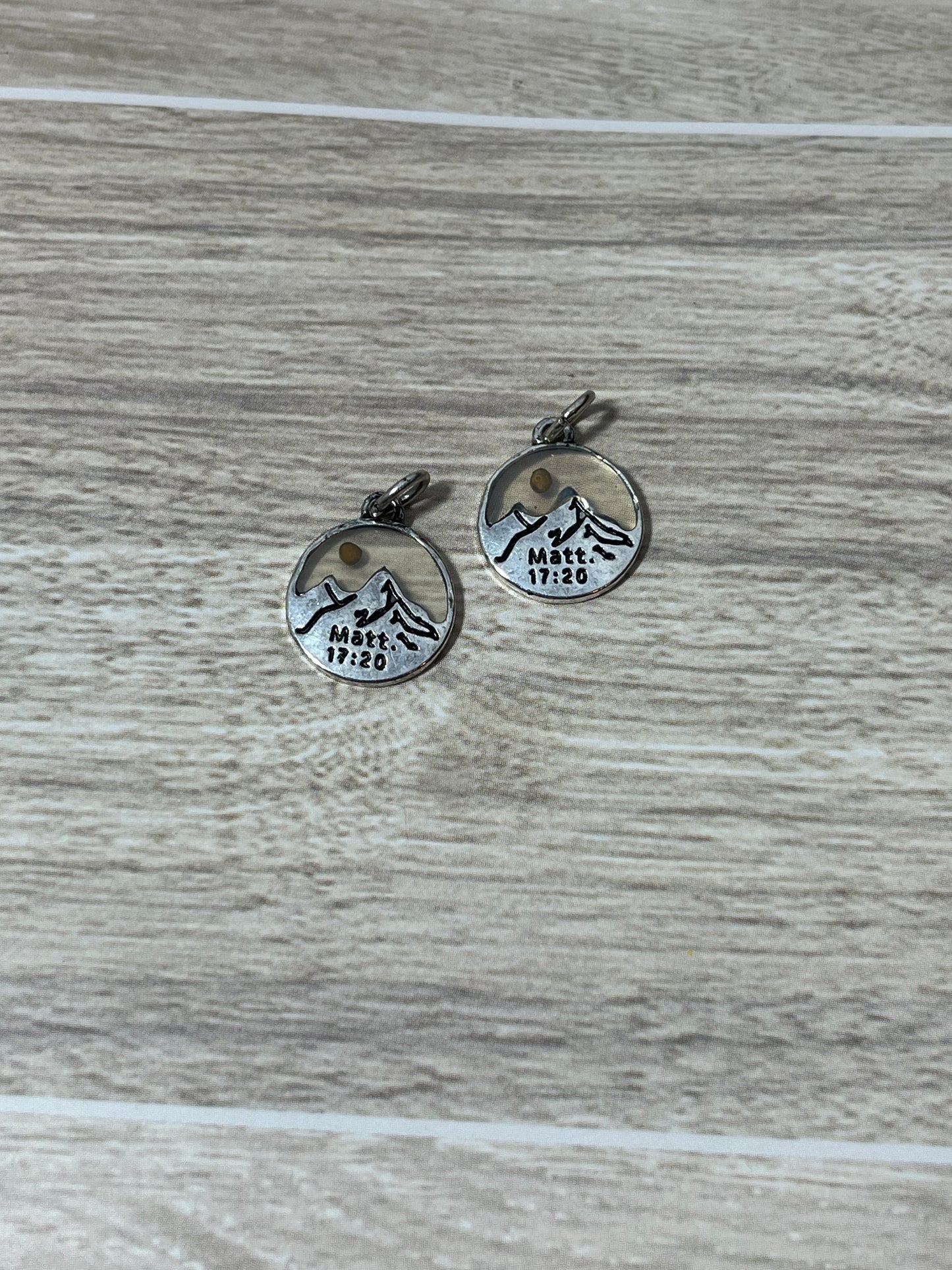 'Faith small as a Mustard Seed' Charm