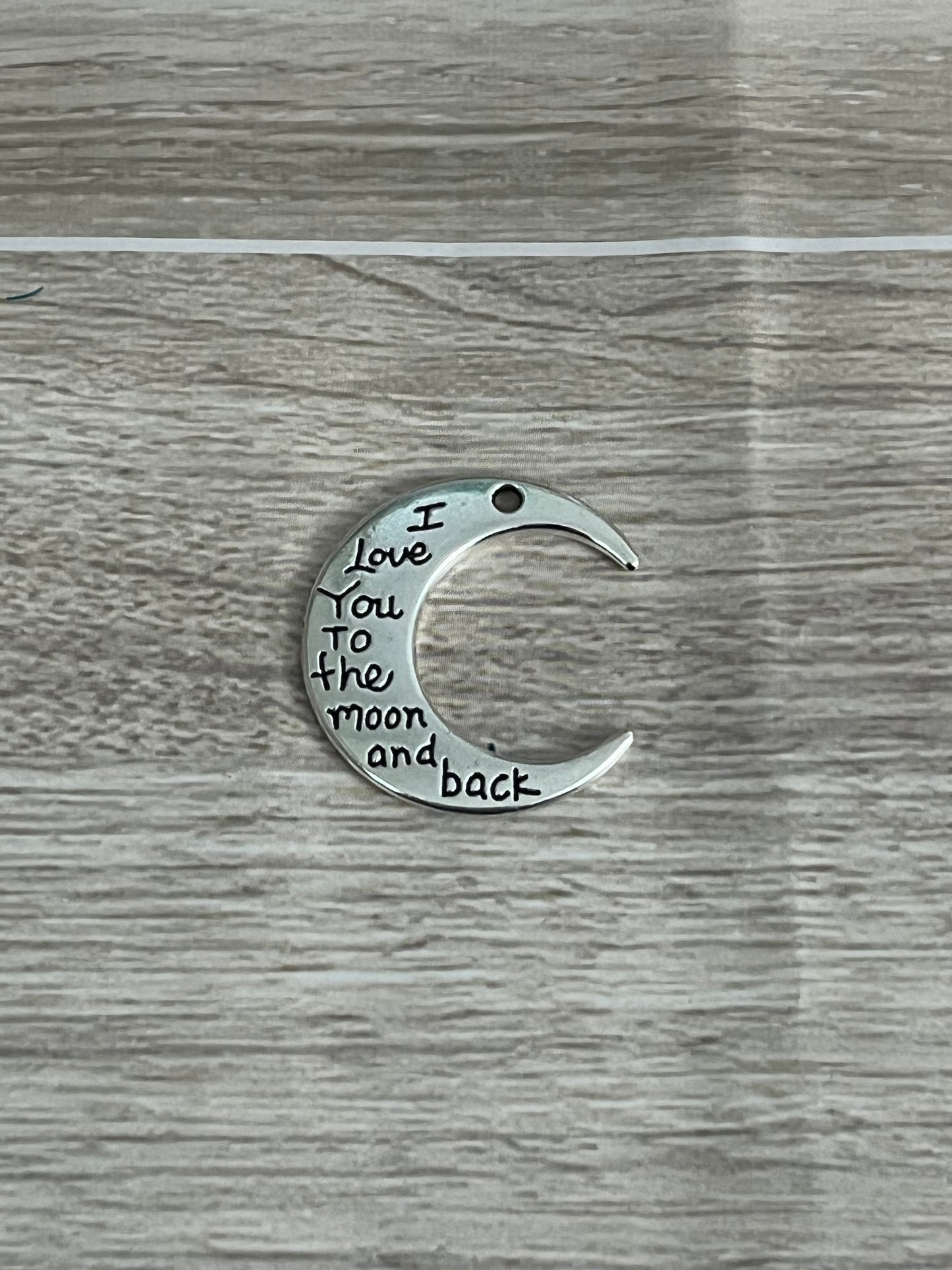 Moon And Back Charm