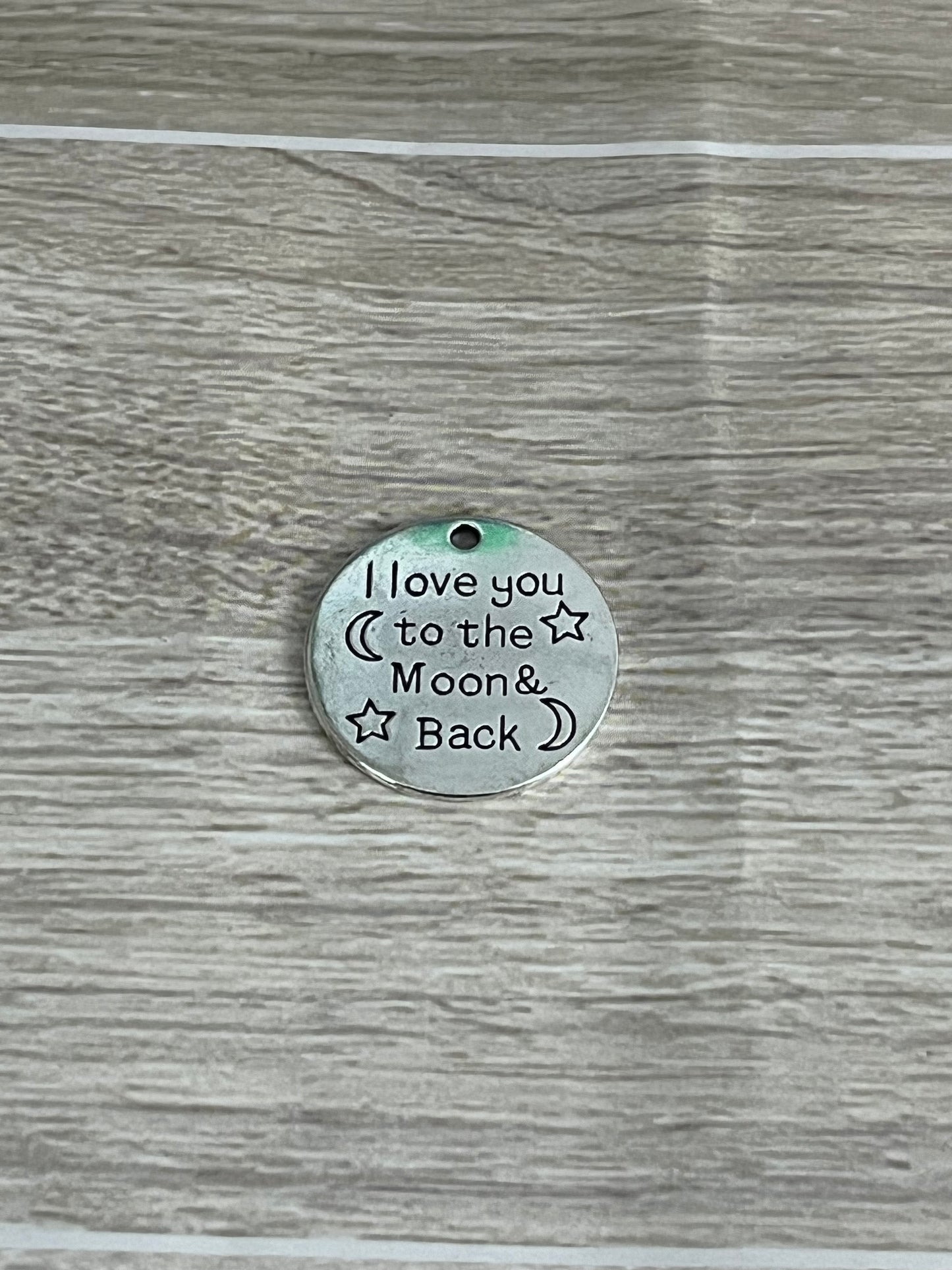 To The Moon Charm