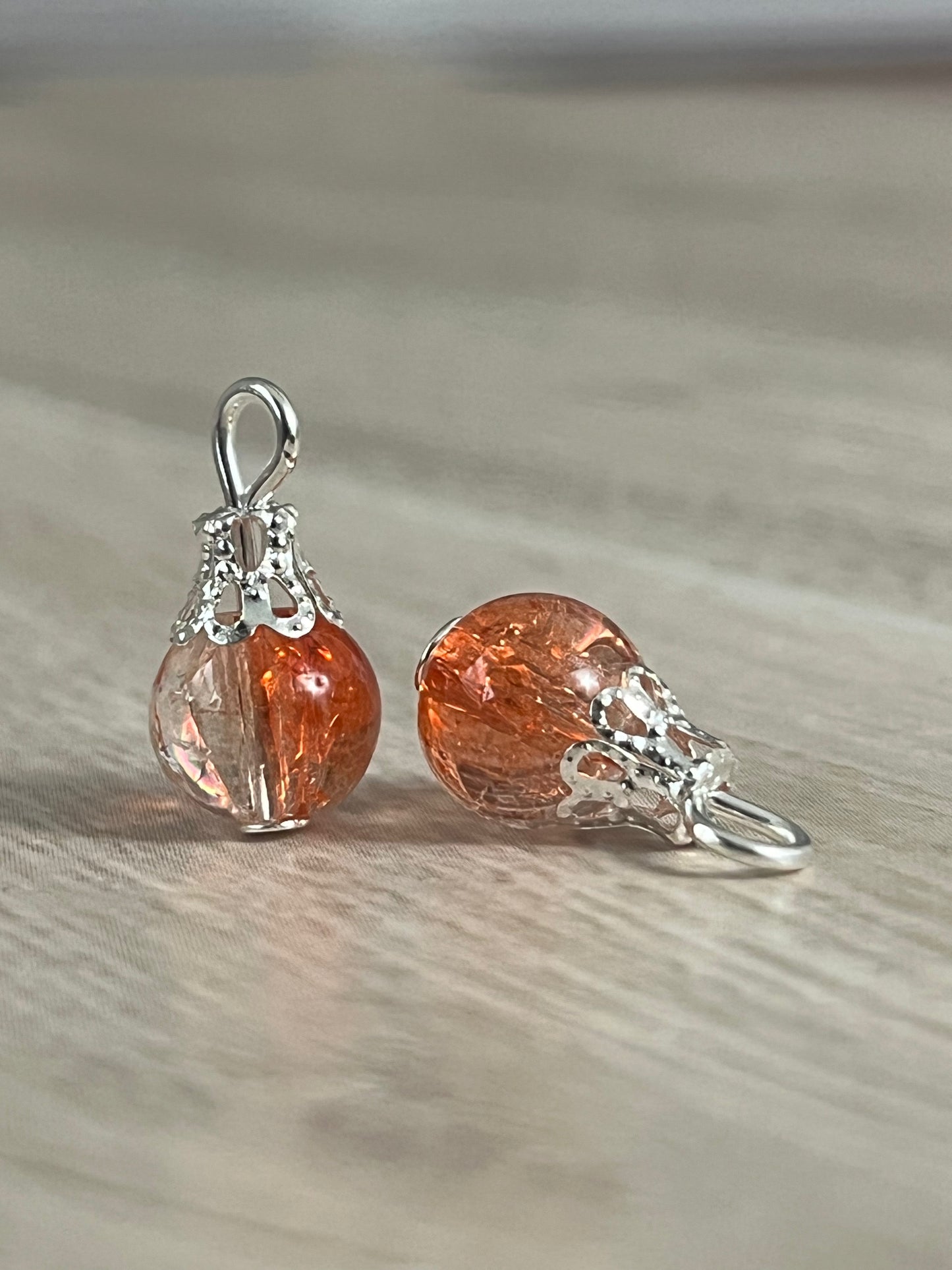 Citrus Twist Dangle Bead