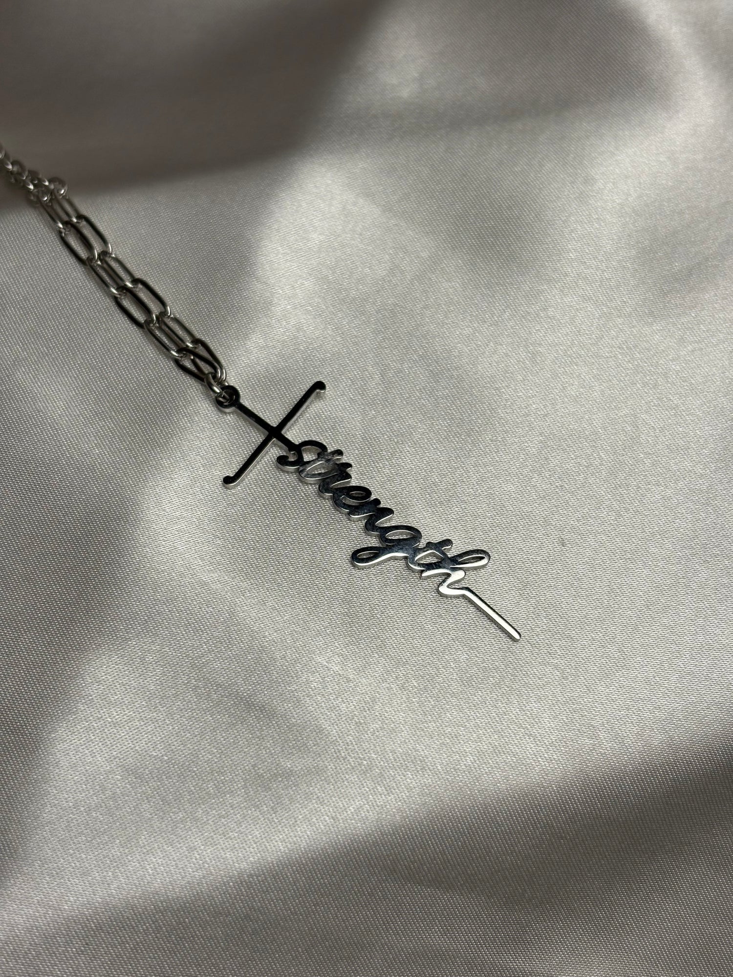 Sufficient Strength Necklaces