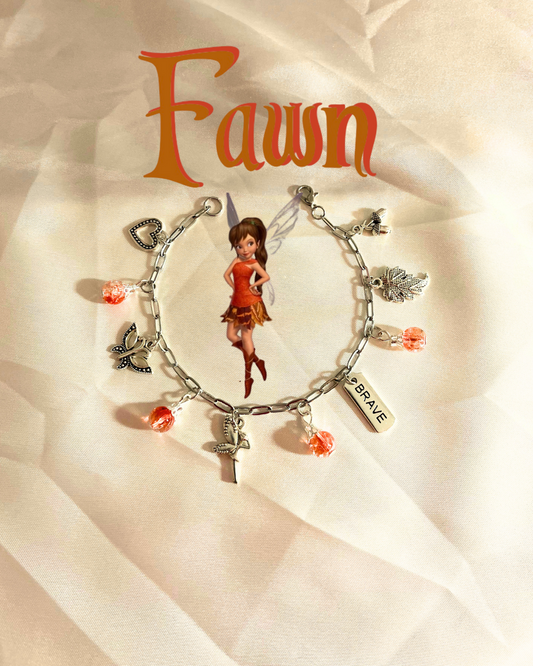 Fawn' Fairy Charm Bracelet