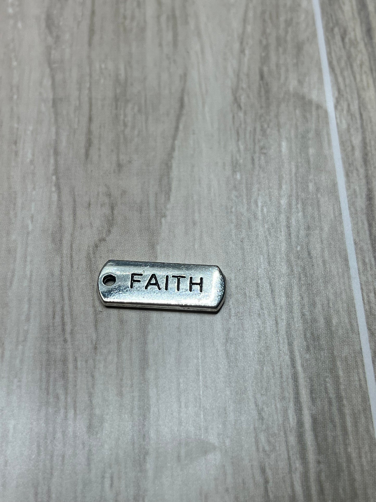 Faith Pendant Charm - James 2:26