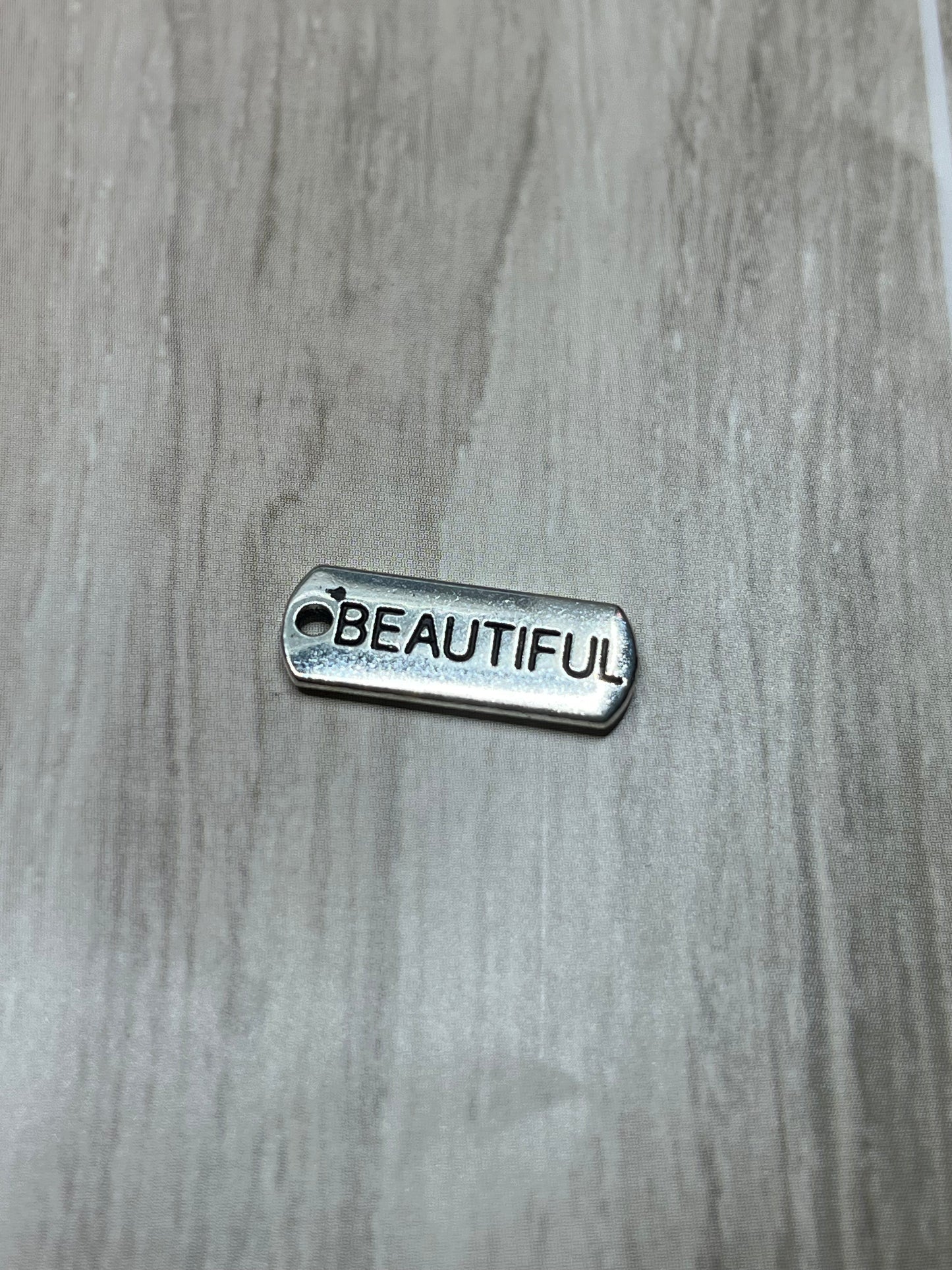 Beautiful Pendant Charm - Psalms 139:14