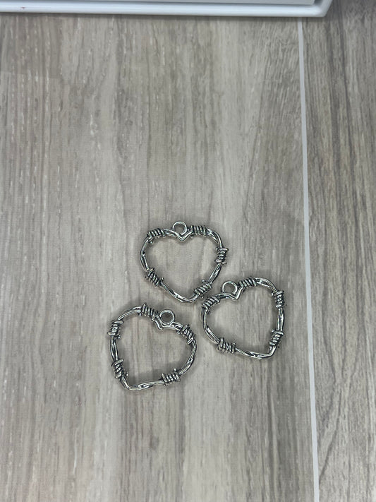 Wired Heart Charm