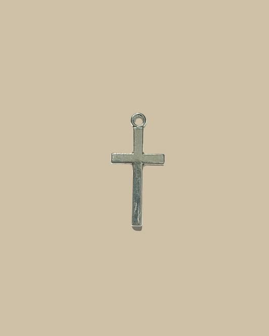 Solid strength cross charm