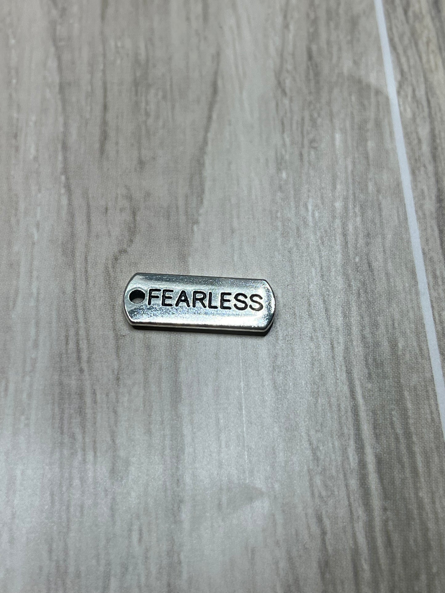 Fearless Pendant Charm - Psalms 56:3