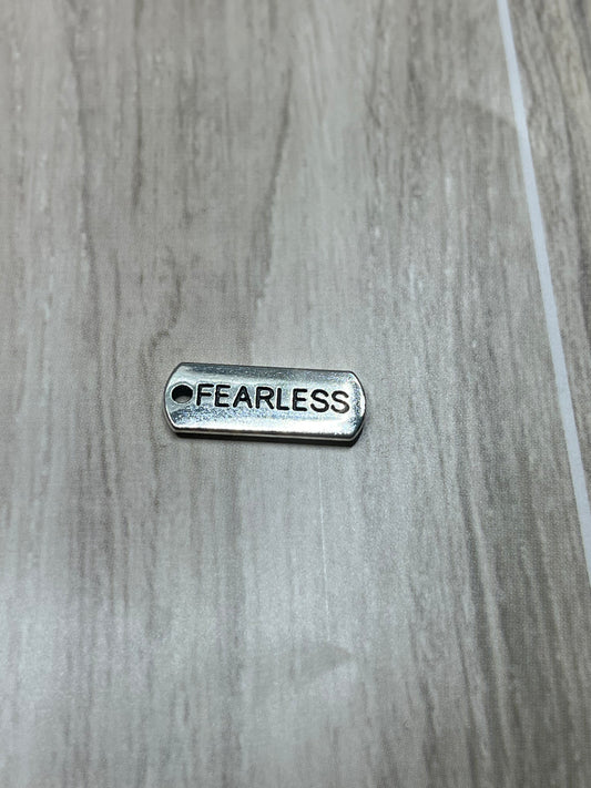 Fearless Pendant Charm - Psalms 56:3