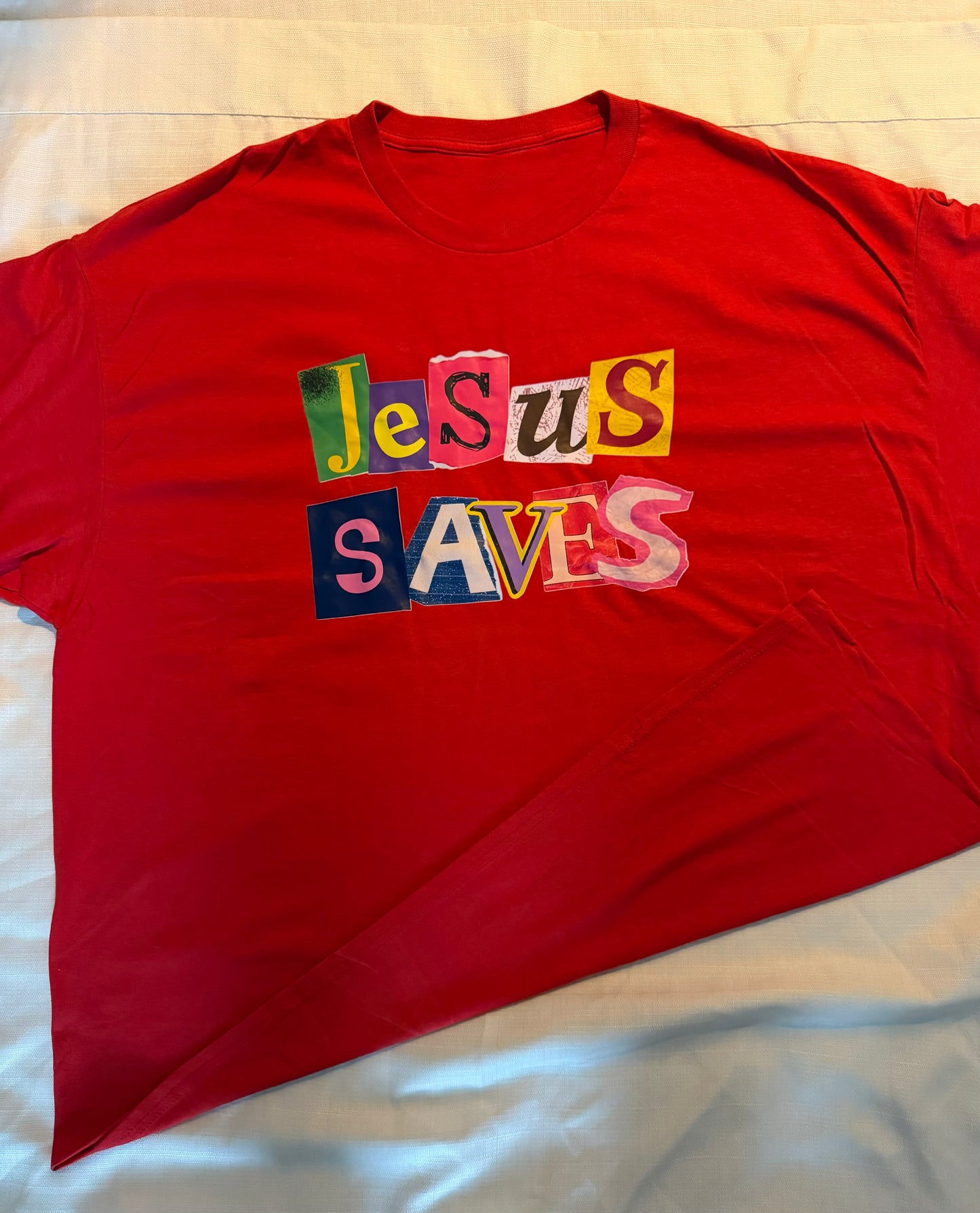 Jesus Saves shirt
