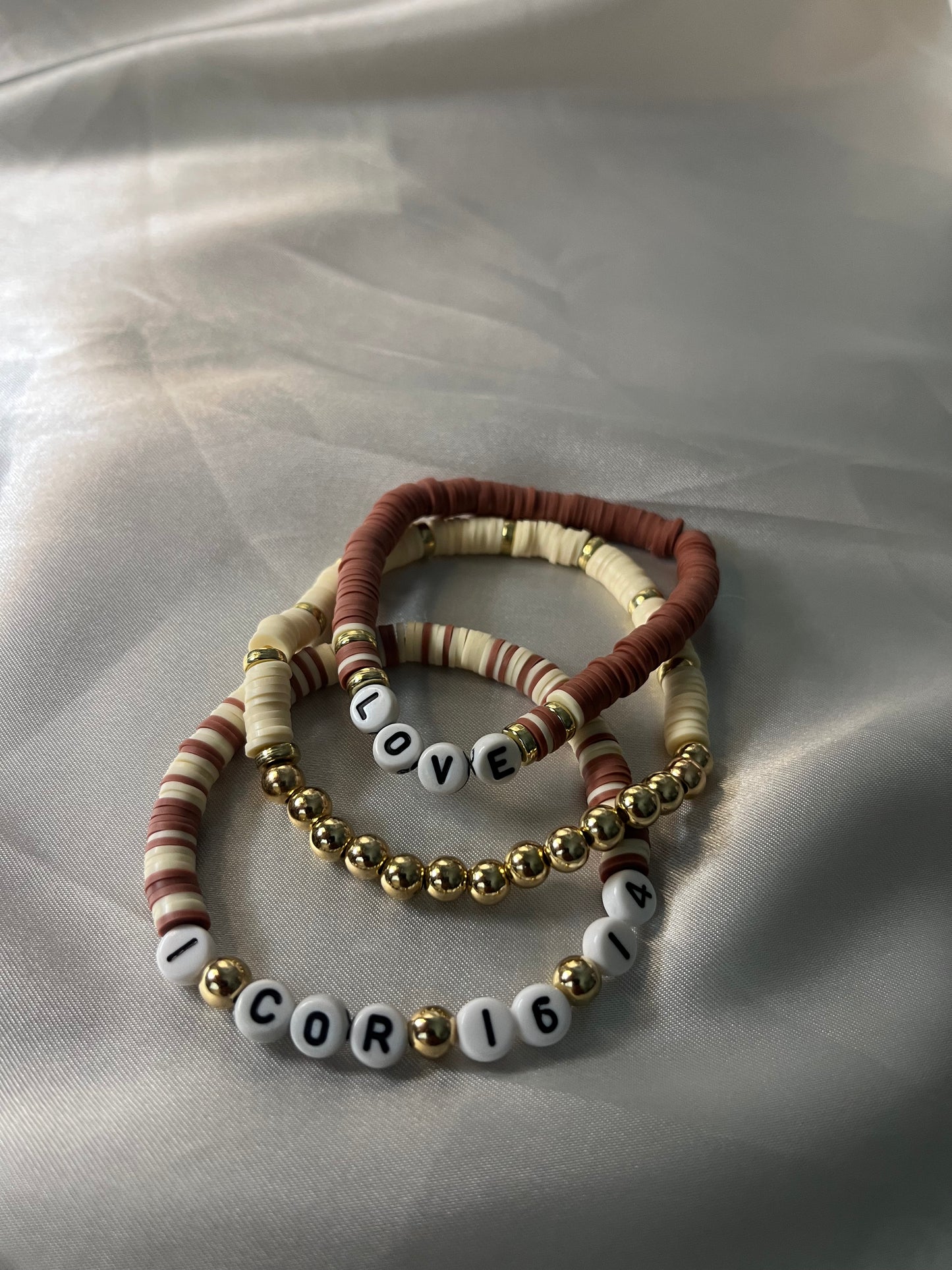 "Done In Love" Bracelet Stack