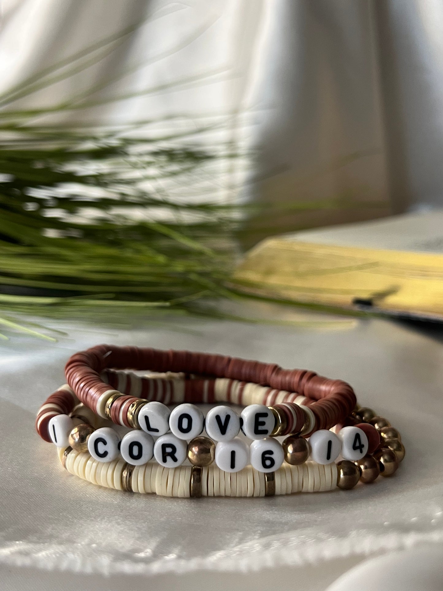 "Done In Love" Bracelet Stack