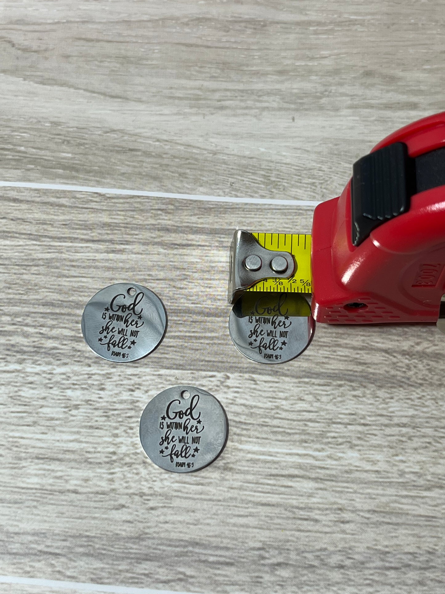 'Psalm 46:5' Scripture Charm