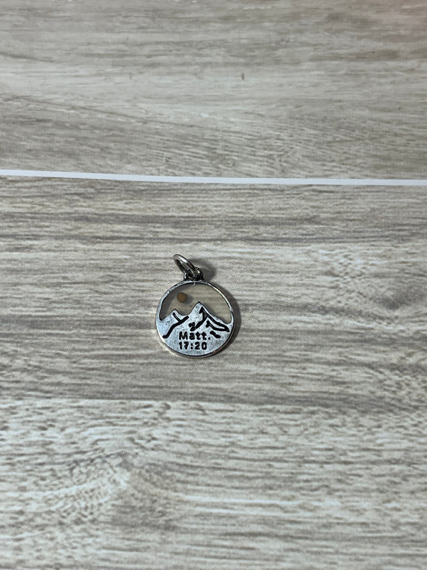 'Faith small as a Mustard Seed' Charm