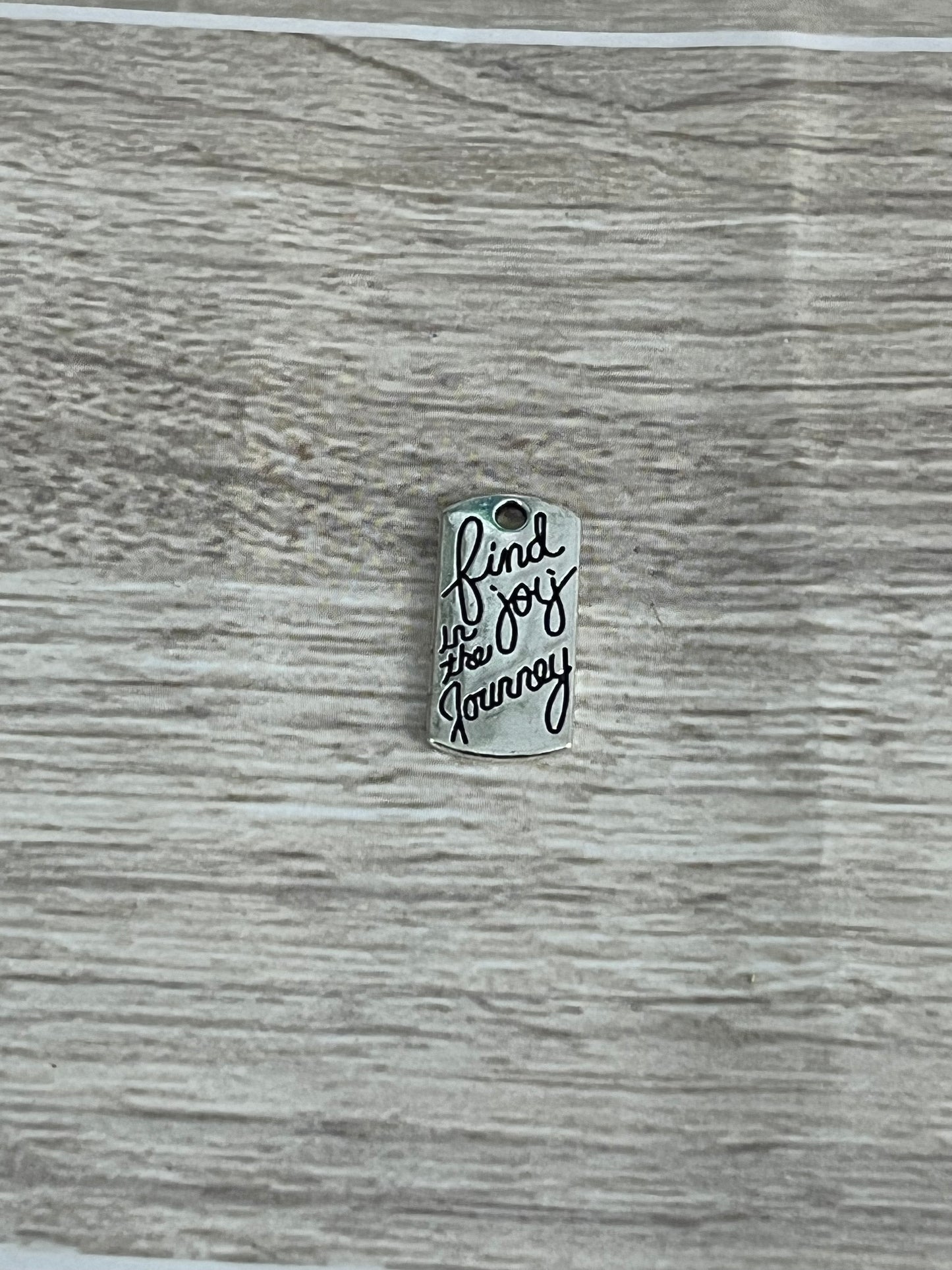 Joy In The Journey Charm