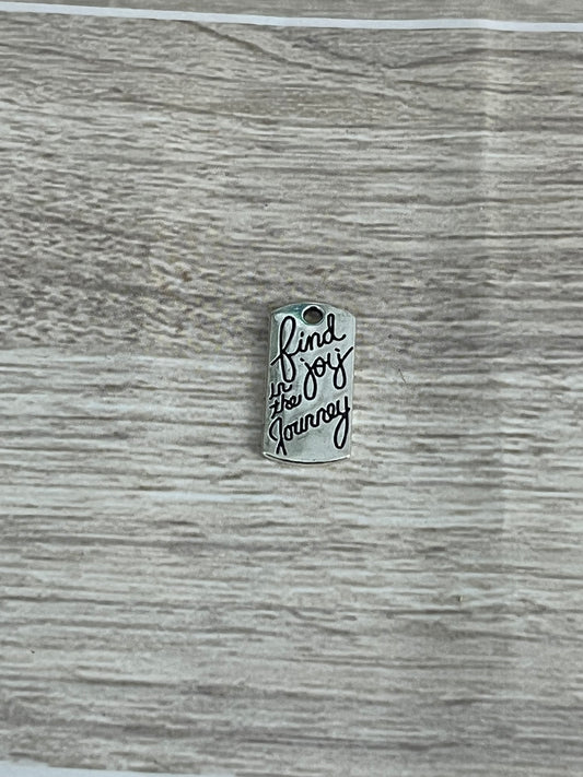 Joy In The Journey Charm