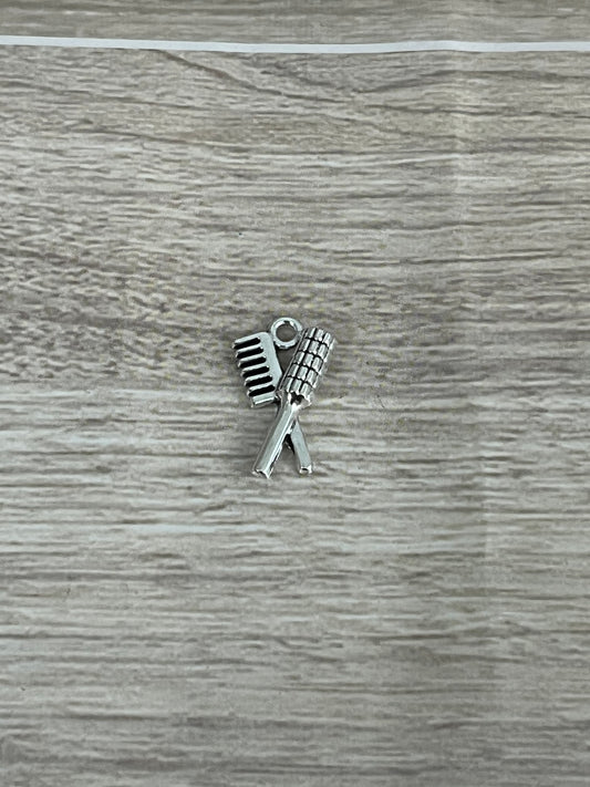 Comb & Brush Set Charm