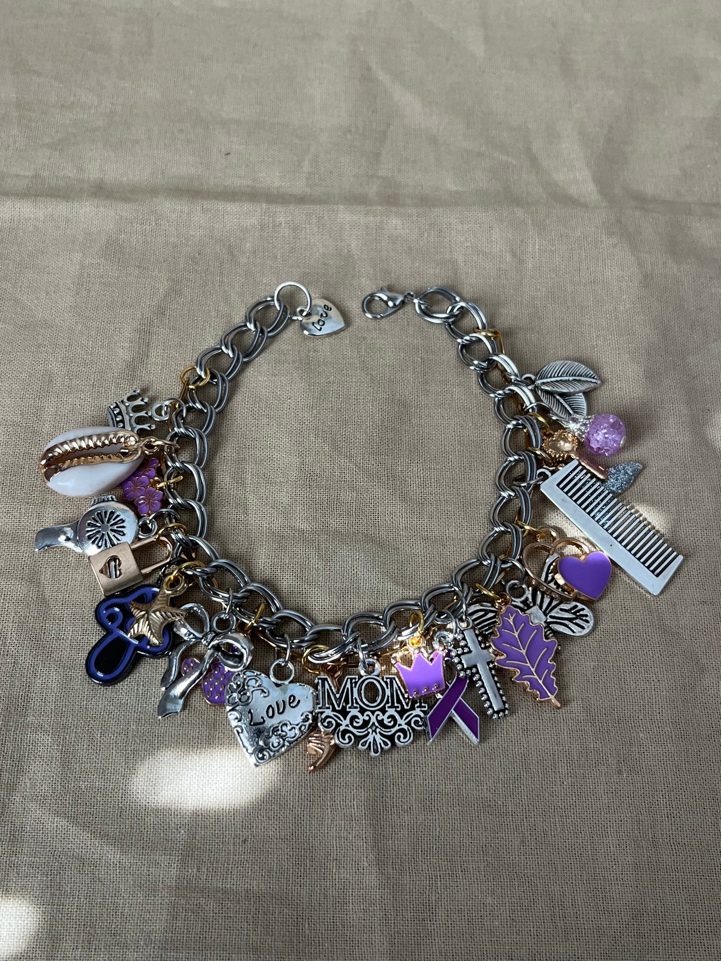 Grace Fusion Charm Bracelet (link)