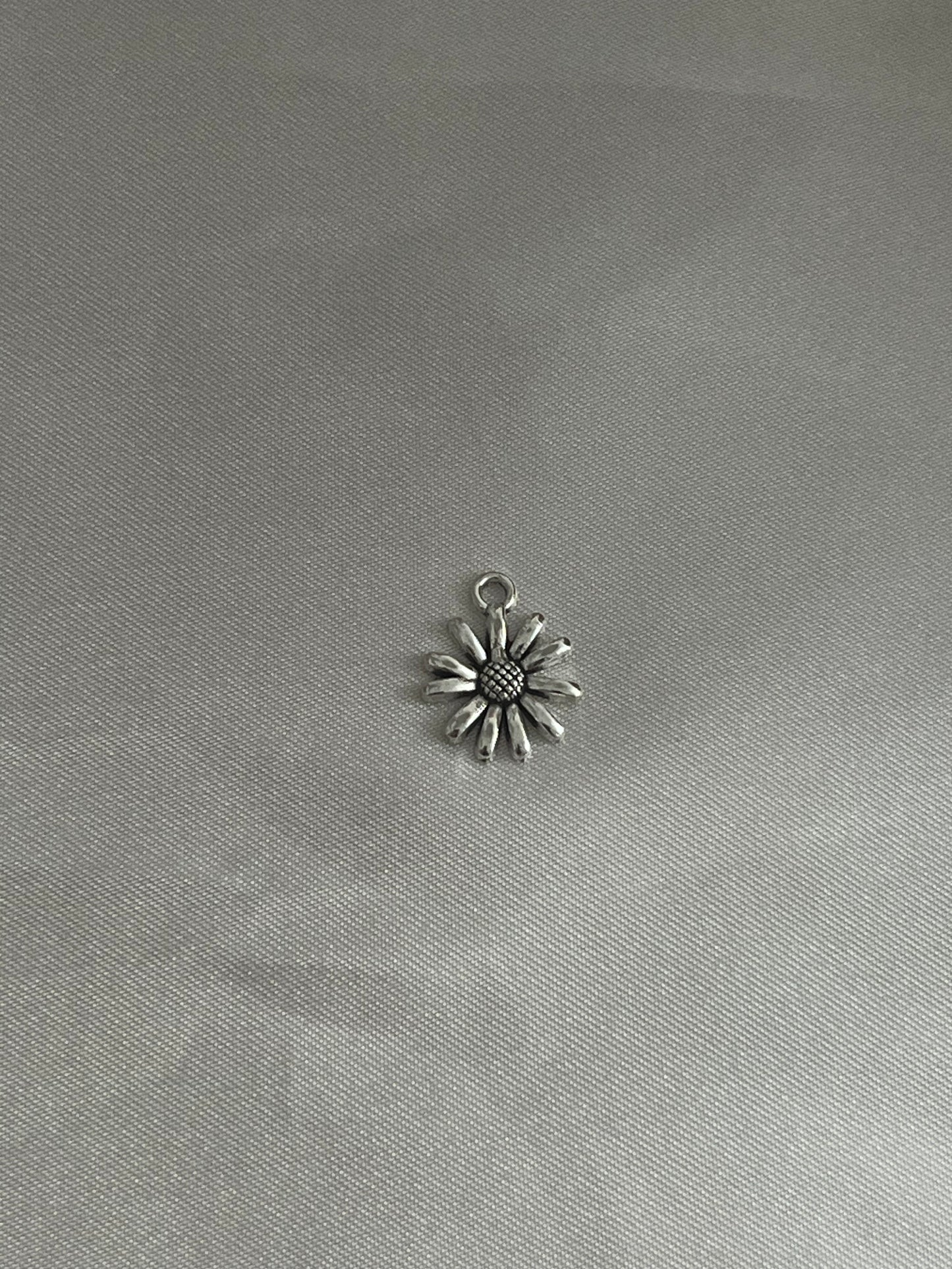 Golden Daisy Charm