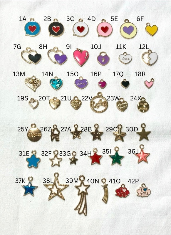 Love & Light Gold charms