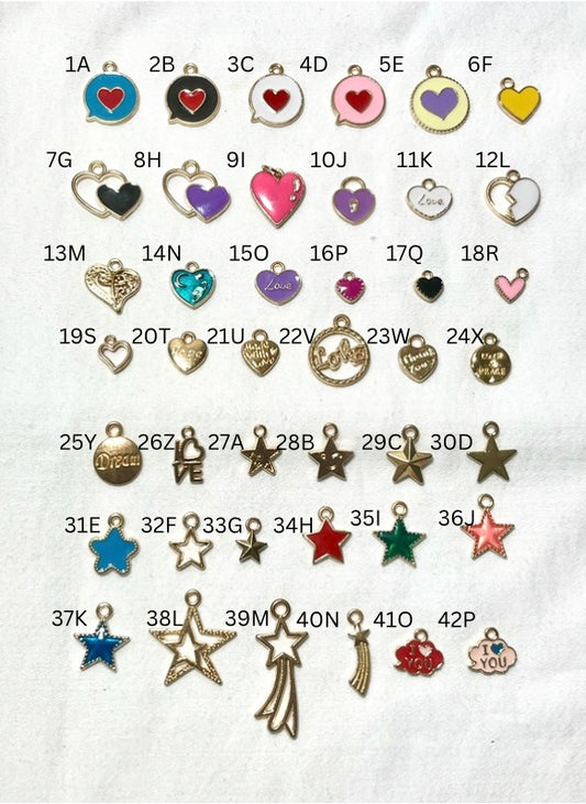 Love & Light Gold charms