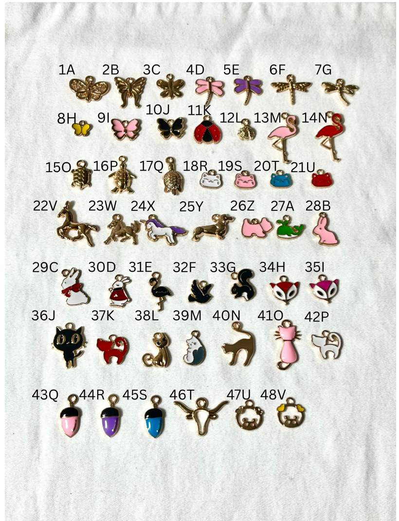 Whimsy and Wonder Gold Charms